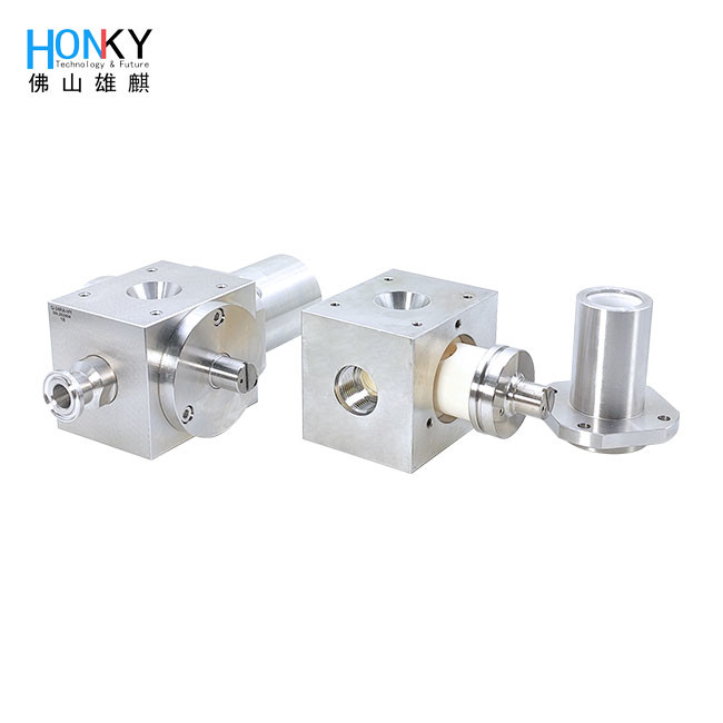 Air Driven Type OEM Filling Machine Parts Ceramic Piston And Ceramic Rotary Valve With Customzing Size For Piston Pump