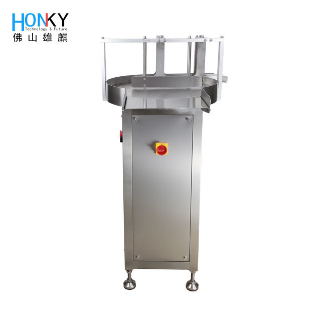 Automatic Rotary Tables Round Bottle Unscrambler Pet Bottle Feeder Sorting Machine For Filling Packing Machine