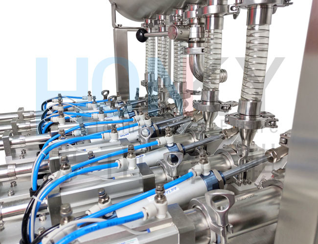 Air Driven SS316L Ceramic Pump System For Paste Vertical Packing Machine