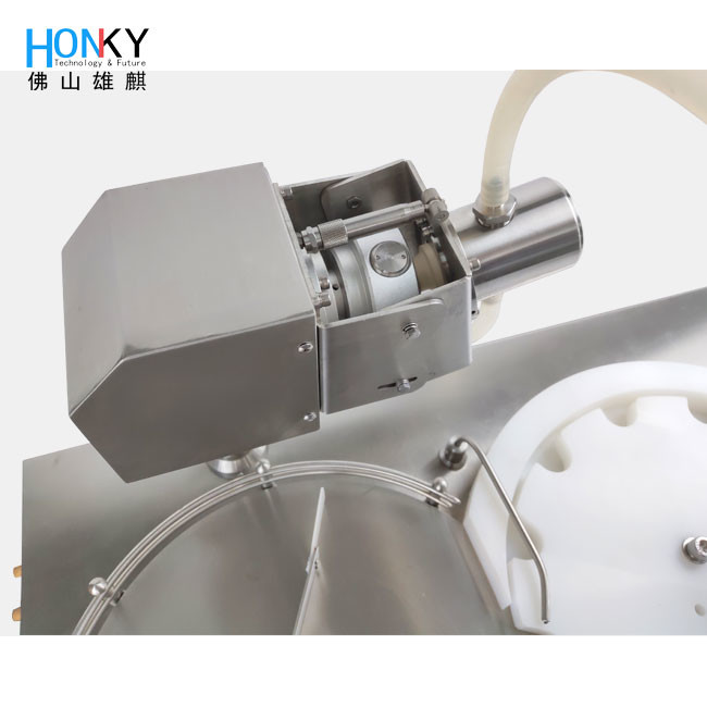 Desktop 15ml Essential Oil Vial Filling And Capping Machine With Servo Capping Function