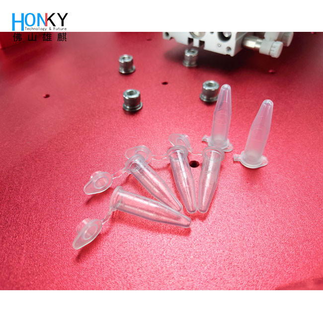 Clean Bench Type Desktop Using Centrifugal Tube Filling And Capping Machine With Small Volume High Precision Pump For Bio Reagent Filling