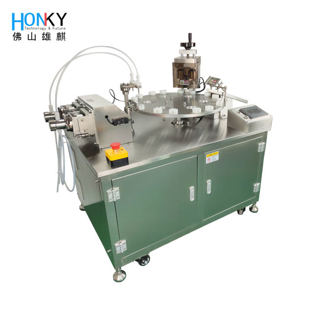 Desktop Automatic Small Volume Bio Reagent Bottle Filling And Capping Machine With High Precision Pump For  Bio Reagent