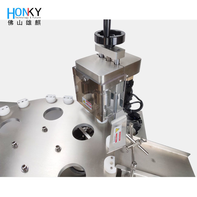 Automatic Small Volume Virus Sampling Vial Filling And Capping Machine With Servo Capping Function For Reagent Filling