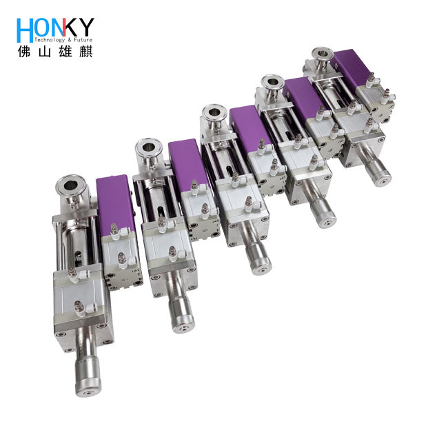 Precision 100ml Detergent Paste Pneumatic Ceramic Filling Pump For Horizontal Bag Packing Machine