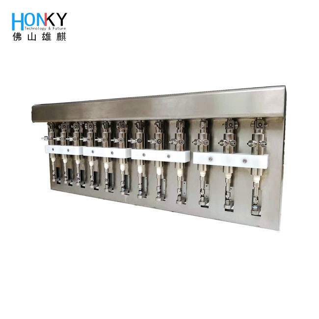 30ml Full Automatic Perfume Liquid Filling Pump Dispensing Pump System With 6 Channels For Hte Blister Packing Machine