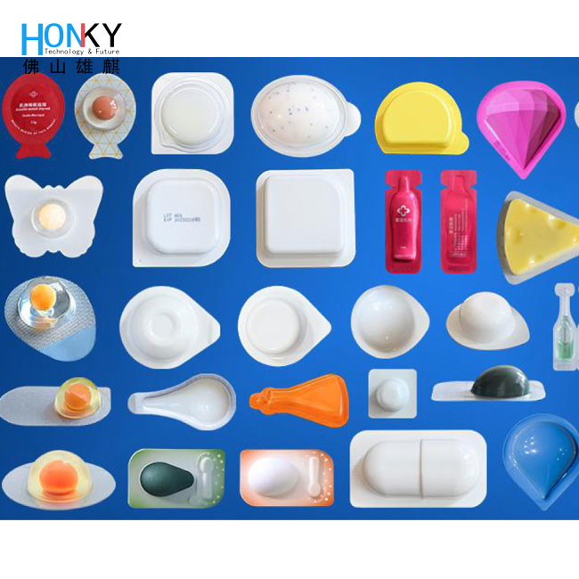 Automatic Butter Sauce Blister Packing Machine For Bee Honey Liquid Ketchup Paste Chocolate Jam