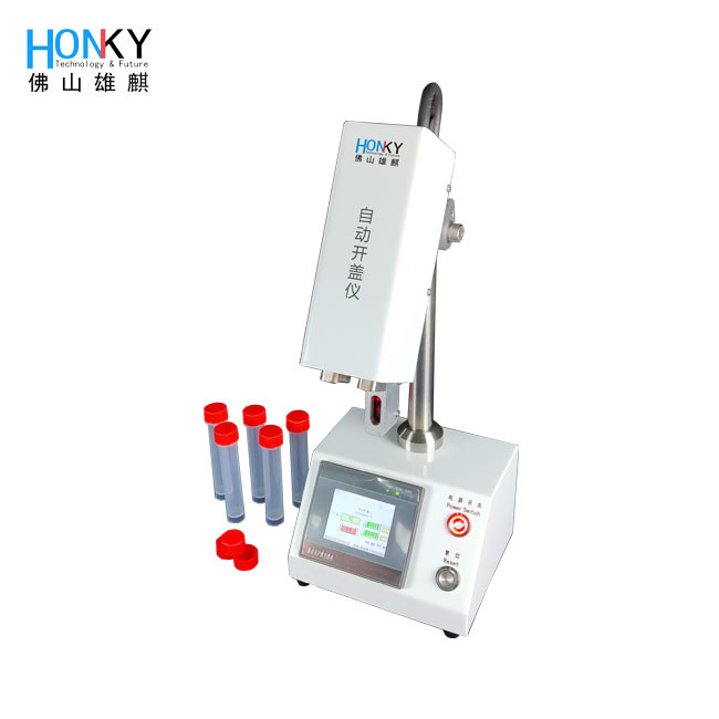 Desktop Clean Bench Bio Reagent Tube Vial Capping Machine With Torque Control System for Laboratory Automation Solutions