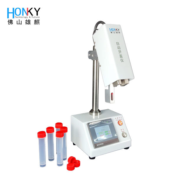 Desktop Clean Bench Bio Reagent Tube Vial Capping Machine With Torque Control System for Laboratory Automation Solutions