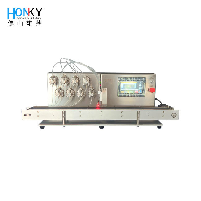 Desktop Lab Using Multiple Heads Deep Well Plaste Filling Machine With High Precision For Bio Regent Liquid Filling