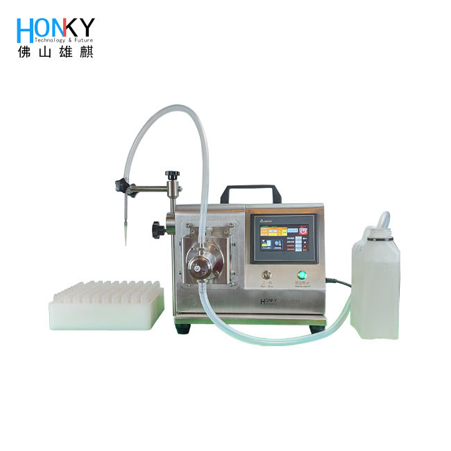 Portable desktop micro volume filling machine liquid filling machine with high precision for bottle filling