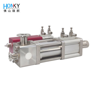 Precision Ceramic Plunger Pneumatic Filling Pump for High Viscosity Liquids with 300ml Filling Range