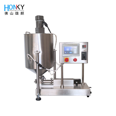 Desktop Servo Motor Control Syringe Tube Filling Machine Semi Automatic Tube Filling And Sealing Machine With Ceramic Piston Pump For Gel Paste Filling