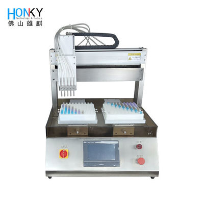 Skin Care Liquid 1.5ml Desktop Filling Machine With Ceramic Pump