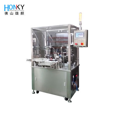 1500 Bottle Per Hour PDRN Vial Filling Machine With XQX2 Ceramic Pump and Compact Desktop Design