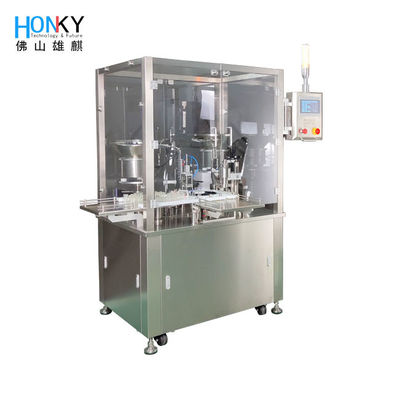 Vial Rotary 1800 BPH Automatic Liquid Filling Machine With Ceramic Pump