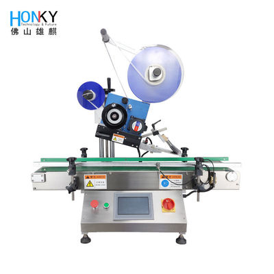 Rould bottle 2400 BPH Automatic Labeling Machine Desktop type