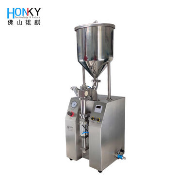 10ml Gel Syringe Desktop Filling Machine With Ceramic Piston Pump