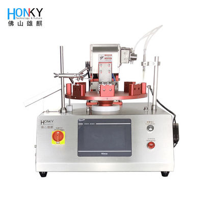 High Precision Ceramic Pump Desktop Filling Machine for Centrifuge Tube Bio Reagent Packing at 40-50 PCS/MIN GMP Certified