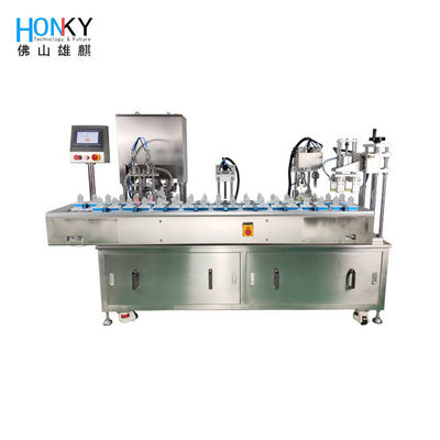 Automatic Cosmetic Cream Vial Filling Machine with Ceramic Pump 27 BPM and 304 Stainless Steel