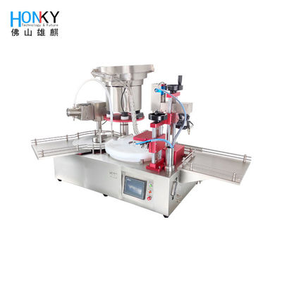 2300 BPH Volumetric Vial Filling Machine with Ceramic Pump for 10ml Desktop Filling