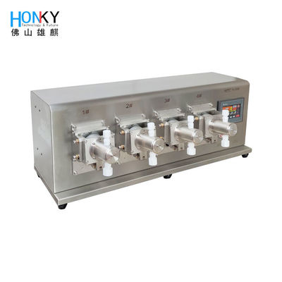 Cosmetic Liquid Multiple Head Filling Machine System Ceramic Piston Pump Filling Machine For The Packing Machine