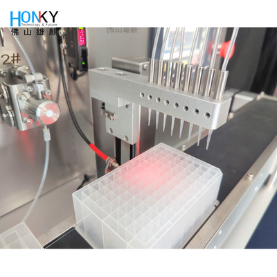 Clean Bench PCR Tube Strip Bio Reagent Desktop Filling Machine For Line Type 96 Deep Well Plate