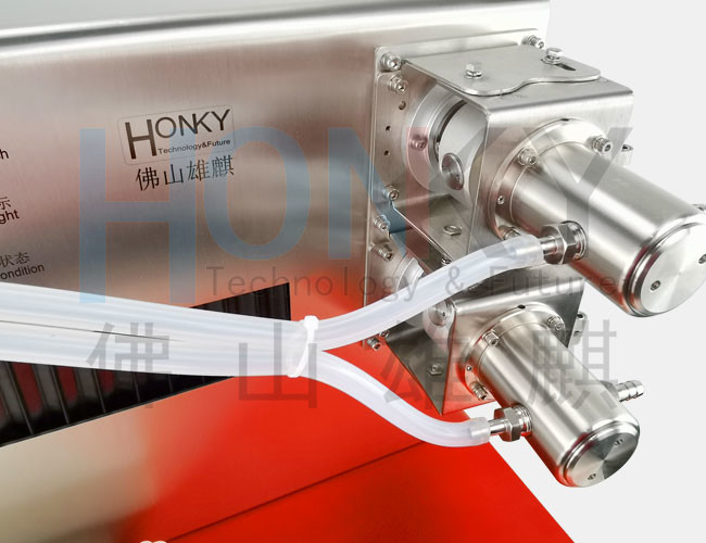 Independent precision ceramic pump with ±0.3% accuracy